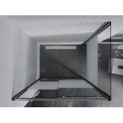 Mexen Apia Cabina de dus Usa culisanta   105 x 90 cm, pasy, chrom - 840-105-090-01-20