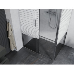 Mexen Apia Cabina de dus Usa culisanta   125 x 90 cm, pasy, chrom - 840-125-090-01-20