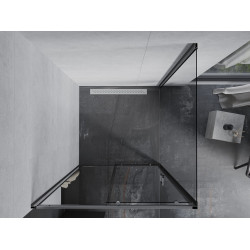 Mexen Apia Cabina de dus Usa culisanta   100 x 100 cm, transparent, chrom - 840-100-100-01-00