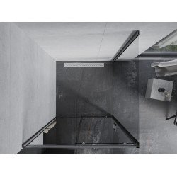 Mexen Apia Cabina de dus Usa culisanta   100 x 100 cm, transparent, chrom - 840-100-100-01-00