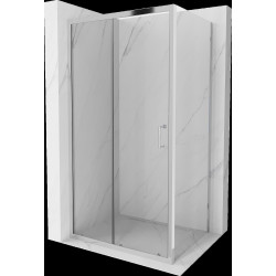 Mexen Apia Cabina de dus Usa culisanta   125 x 90 cm, transparent, chrom - 840-125-090-01-00