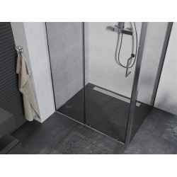 Mexen Apia Cabina de dus Usa culisanta   135 x 70 cm, transparent, chrom - 840-135-070-01-00