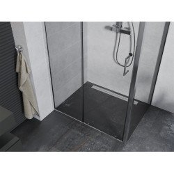 Mexen Apia Cabina de dus Usa culisanta   135 x 70 cm, transparent, chrom - 840-135-070-01-00