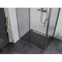Mexen Apia Cabina de dus Usa culisanta   140 x 90 cm, transparent, chrom - 840-140-090-01-00