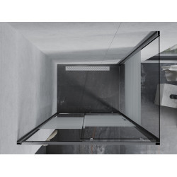 Mexen Apia Cabina de dus Usa culisanta   135 x 70 cm, pasy, chrom - 840-135-070-01-20