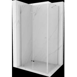 Mexen Lima  Cabina de dus Usa plianta 75 x 100 cm, transparent, chrom - 856-075-100-01-00