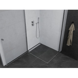 Mexen Pretoria Duo  Cabina de  dus Usa batanta  90 x 80 cm, transparent, chrom - 852-090-080-02-00