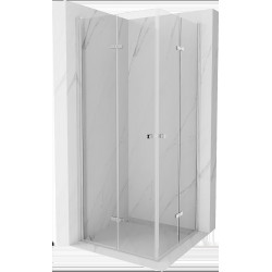 Mexen Lima Duo  Cabina de  dus Usa plianta  70 x 70 cm, transparent, chrom - 856-070-070-02-00