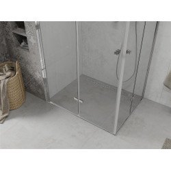 Mexen Lima Duo  Cabina de  dus Usa plianta  90 x 70 cm, transparent, chrom - 856-090-070-02-00