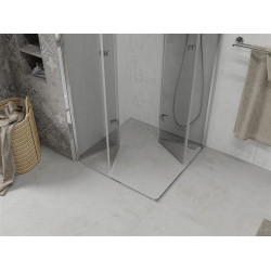 Mexen Lima Duo  Cabina de  dus Usa plianta  90 x 90 cm, transparent, chrom - 856-090-090-02-00