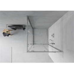 Mexen Rio Cabina de dus Usa culisanta 80 x 80 cm, transparent, chrom - 860-080-080-01-00