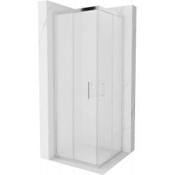 Mexen Rio Cabina de dus Usa culisanta 70 x 70 cm,  satin , chrom - 860-070-070-01-30 Usa culisanta 467680 Mexen