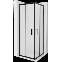 Mexen Rio Cabina de dus Usa culisanta 70 x 70 cm,  satin ,  negru  - 860-070-070-70-30