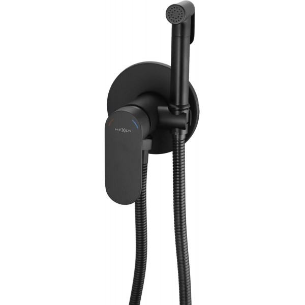 Mexen Milo Baterie bideu  cu incastrata ,  negru  - 7599350-70
