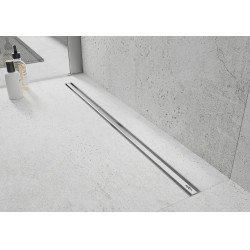 Mexen Flat 360° Slim  Rigole de dus 110 cm, chrom - 1041110