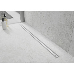 Mexen Flat 360° Slim  Rigole de dus 110 cm,  alb  - 1241110