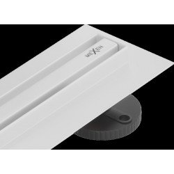 Mexen Flat 360° Slim  Rigole de dus 120 cm,  alb  - 1241120
