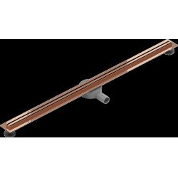 Mexen Flat 360° Slim  Rigole de dus 110 cm, rose auriu - 1641110