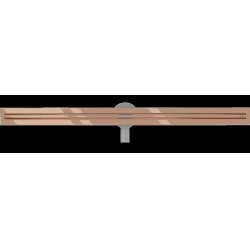 Mexen Flat 360° Slim  Rigole de dus 120 cm, rose auriu - 1641120