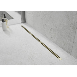 Mexen Flat 360° Super Slim  Rigole de dus 130 cm,  auriu  - 1551130