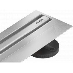 Mexen Flat 360° Slim  Rigole de dus 200 cm, chrom - 1041200 Pe pardoseala 467680 Mexen