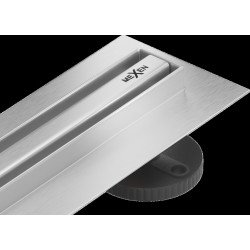 Mexen Flat 360° Slim  Rigole de dus 60 cm, chrom - 1041060