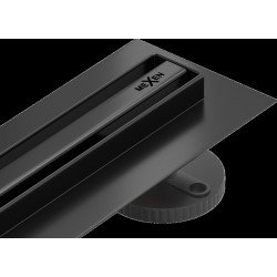 Mexen Flat 360° Slim  Rigole de dus 130 cm,  negru  - 1741130