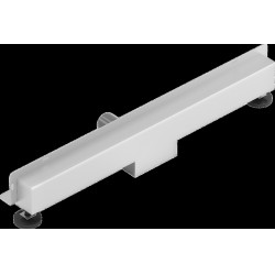 Mexen Flat Wall  Plat cu scurgere in perete 2w1 60 cm, chrom - 1030060