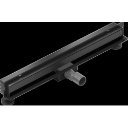 Mexen Flat Wall  Plat cu scurgere in perete 2w1 60 cm,  negru- 1730060