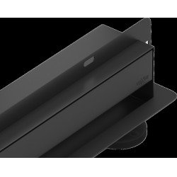 Mexen Flat Wall  Plat cu scurgere in perete 2w1 60 cm,  negru- 1730060