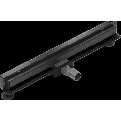 Mexen Flat Wall  Plat cu scurgere in perete 2w1 60 cm,  negru- 1730060