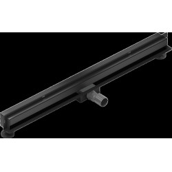 Mexen Flat Wall  Plat cu scurgere in perete 2w1 100 cm,  negru- 1730100