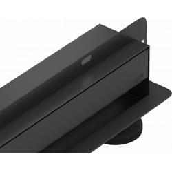 Mexen Flat Wall  Plat cu scurgere in perete 2w1 110 cm,  negru- 1730110 Rigole de Dus 467680 Mexen