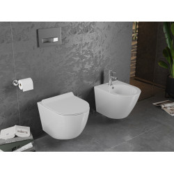Mexen Lena wc Rimless  cu capac soft close  slim, duroplast,  alb - 30224000