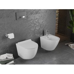 Mexen Lena wc Rimless  cu capac soft close  slim, duroplast,  alb - 30224000