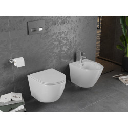 Mexen Lena wc Rimless  cu capac soft close  slim, duroplast,  alb - 30220300