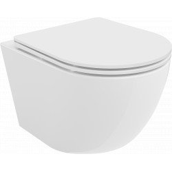 Mexen Lena wc Rimless  cu capac soft close  slim, duroplast,  alb - 30220300 Wc 467680 Mexen
