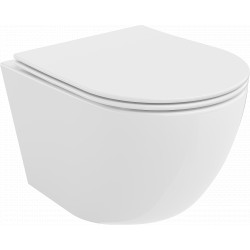 Mexen Lena wc Rimless  cu capac soft close  slim, duroplast,  alb - 30220400 Wc 467680 Mexen
