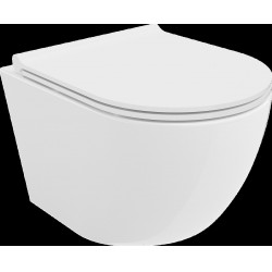 Mexen Lena wc Rimless  cu capac soft close  slim, duroplast,  alb - 30220500