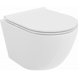 Mexen Lena wc Rimless  cu capac soft close  slim, duroplast,  alb - 30220500 Wc 467680 Mexen