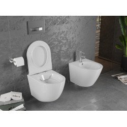 Mexen Lena wc Rimless  cu capac soft close  slim, duroplast,  alb - 30220500