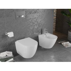 Mexen Lena wc Rimless  cu capac soft close   greu ,  alb - 30298000