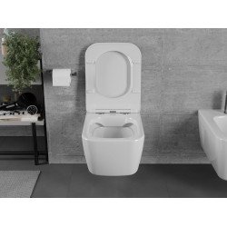 Mexen Margo wc Rimless  cu capac soft close  slim, duroplast,  alb - 30420900