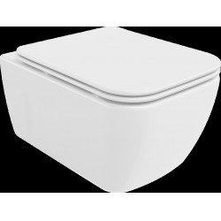Mexen Margo wc Rimless  cu capac soft close  slim, duroplast,  alb - 30420900 Wc 467680 Mexen