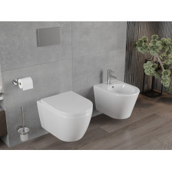 Mexen Rico wc Rimless  cu capac soft close   greu ,  alb - 30478000