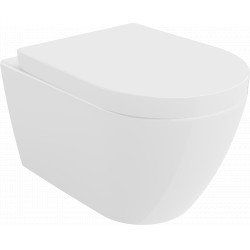 Mexen Rico wc Rimless  cu capac soft close   greu ,  alb - 30478000 Wc 467680 Mexen