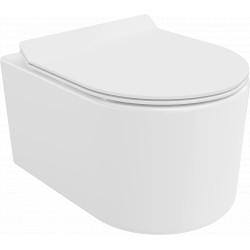 Mexen Sofia wc Rimless  cu capac soft close  slim, duroplast,  alb - 30540100 Wc 467680 Mexen