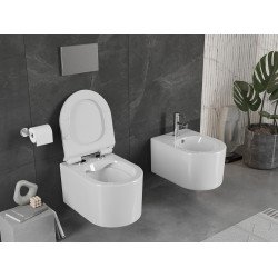 Mexen Sofia wc Rimless  cu capac soft close  slim, duroplast,  alb - 30540100