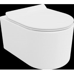 Mexen Sofia wc Rimless  cu capac soft close  slim, duroplast,  alb - 30540100 Wc 467680 Mexen