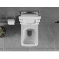 Mexen Vega wc Rimless  cu capac soft close  slim, duroplast,  alb - 30654000